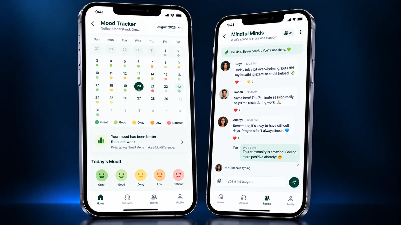 Talk & Relax — product screen 1